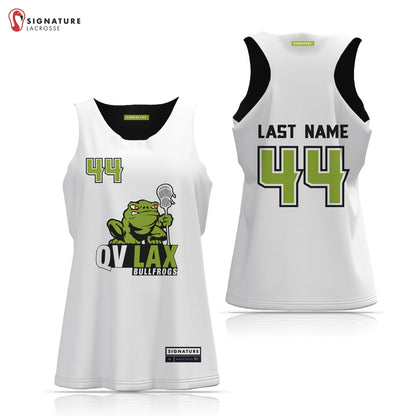 Quinebaug Valley Youth Lacrosse Women's Player Reversible Game Pinnie Signature Lacrosse