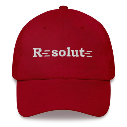 Resolute Lacrosse Adult Dad Hat Signature Lacrosse