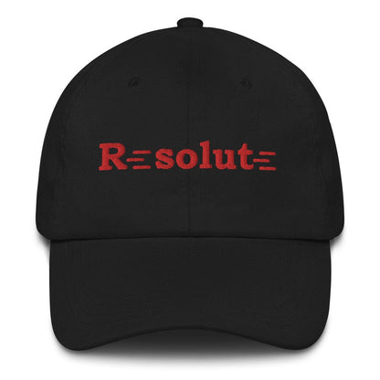 Resolute Lacrosse Adult Dad Hat Signature Lacrosse