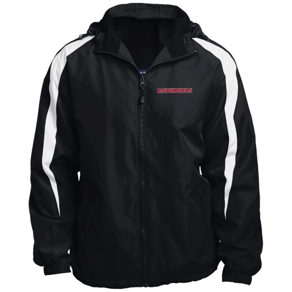 Roughriders Fleece Lined Hooded Premium Jacket Signature Lacrosse