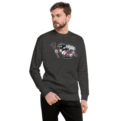 Roughriders Unisex Fleece Pullover Signature Lacrosse