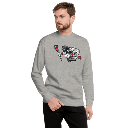 Roughriders Unisex Fleece Pullover Signature Lacrosse