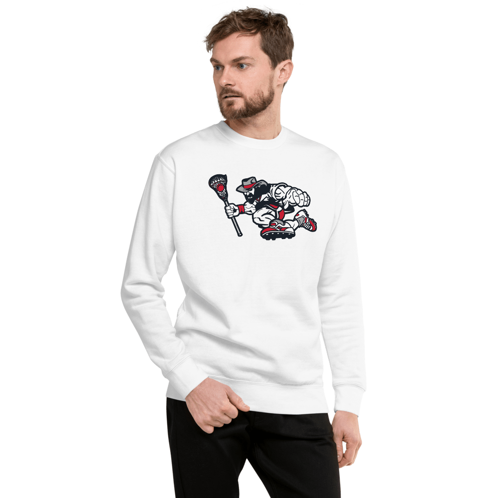 Roughriders Unisex Fleece Pullover Signature Lacrosse