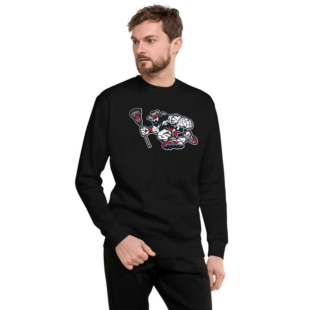 Roughriders Unisex Fleece Pullover Signature Lacrosse