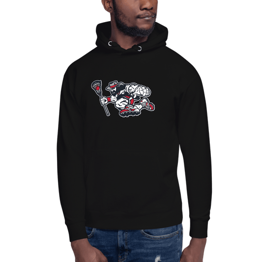 Roughriders Unisex Premium Hoodie Signature Lacrosse