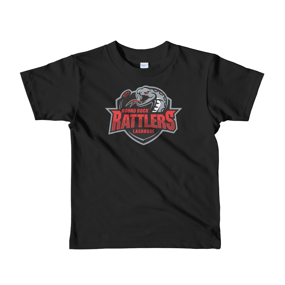 Round Rock Rattlers Lacrosse Youth Premium Short Sleeve T-Shirt Signature Lacrosse
