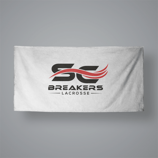 San Clemente Breakers Lacrosse Beach Towel  Signature Lacrosse