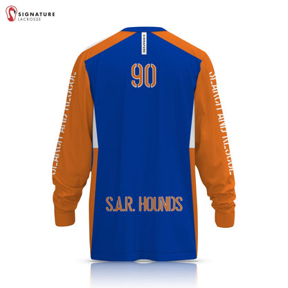 SAR Hounds Men's Pro Long Sleeve Shooting Shirt Signature Lacrosse