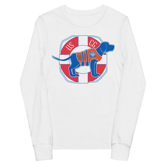 SAR Hounds Youth Cotton Long Sleeve T-Shirt Signature Lacrosse