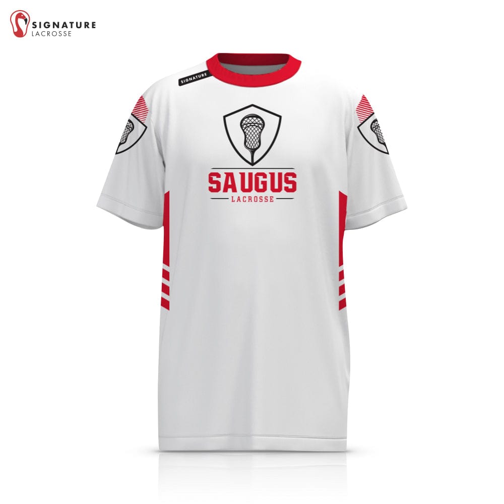 Saugus Youth Lacrosse Pro Short Sleeve Shooting Shirt:3/4 Signature Lacrosse