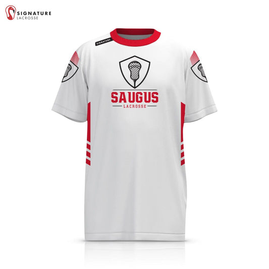 Saugus Youth Lacrosse Pro Short Sleeve Shooting Shirt Signature Lacrosse
