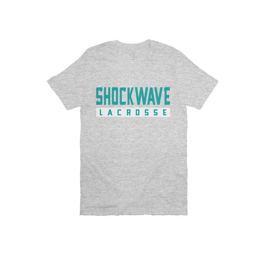 Shockwave Lacrosse Adult Cotton Short Sleeve T-Shirt Signature Lacrosse