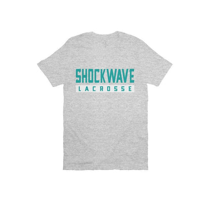 Shockwave Lacrosse Adult Cotton Short Sleeve T-Shirt Signature Lacrosse