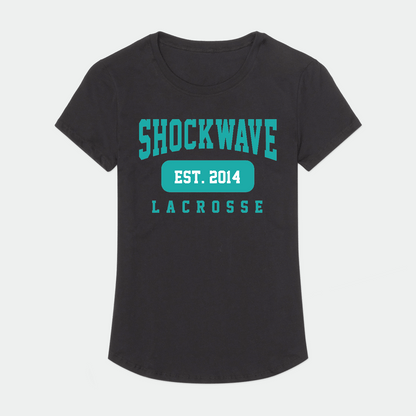 Shockwave Lacrosse Adult Women's Sport T-Shirt Signature Lacrosse