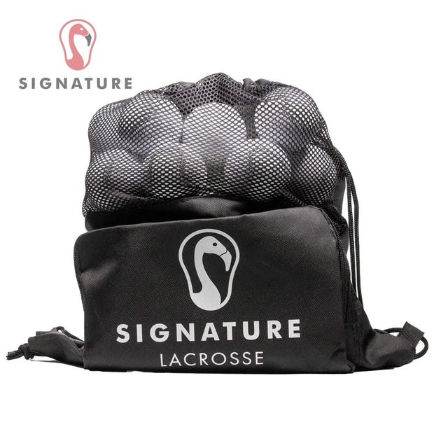 Shooter Bag of 25 Signature Premium Lacrosse Balls Signature Lacrosse
