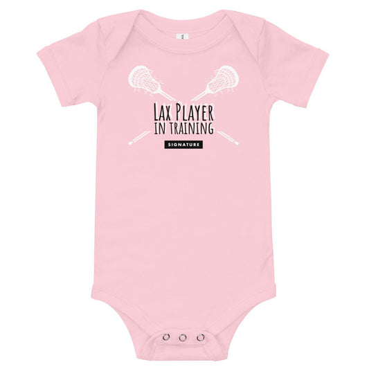 Signature Baby Short Sleeve Onsies Signature Lacrosse