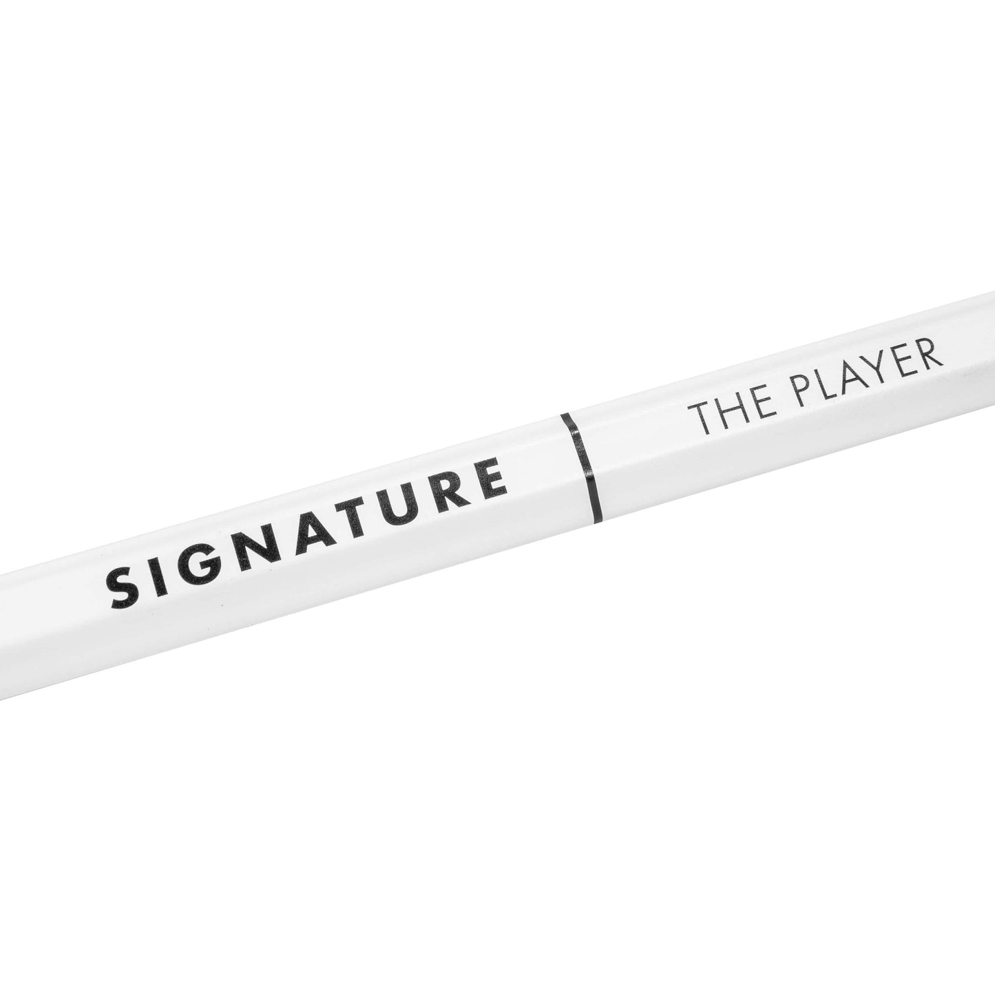 Signature Pro Carbon Shaft | 30" | White/Black Signature Lacrosse