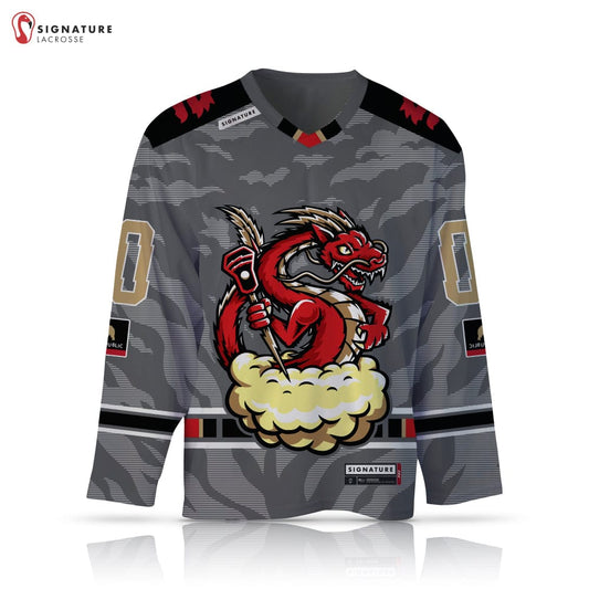Skyfire Lacrosse Men's Pro Box Jersey - Big Hole Mesh:Skyfire Lacrosse Box Signature Lacrosse