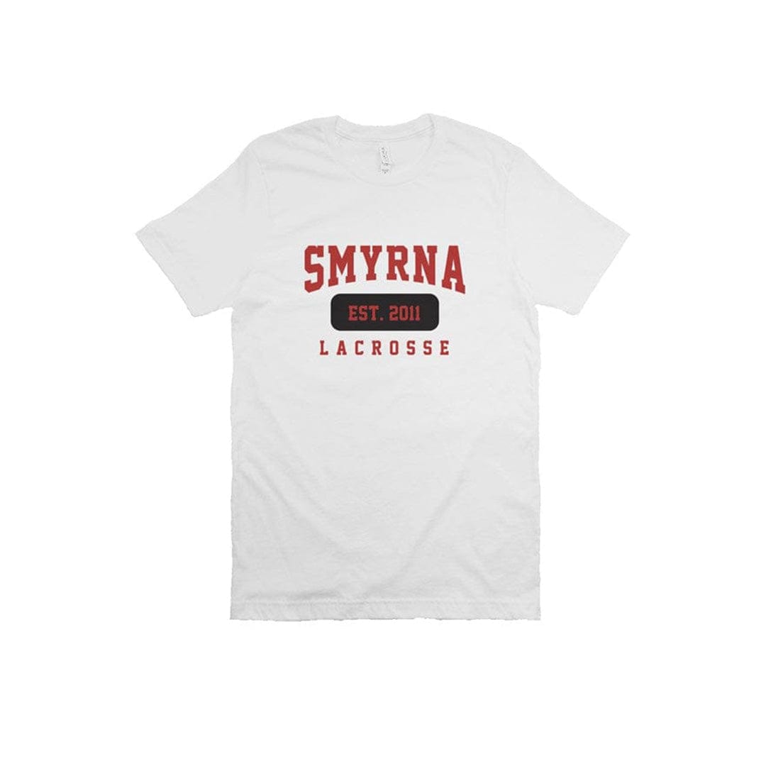 Smyrna Lacrosse Adult Cotton Short Sleeve T-Shirt Signature Lacrosse