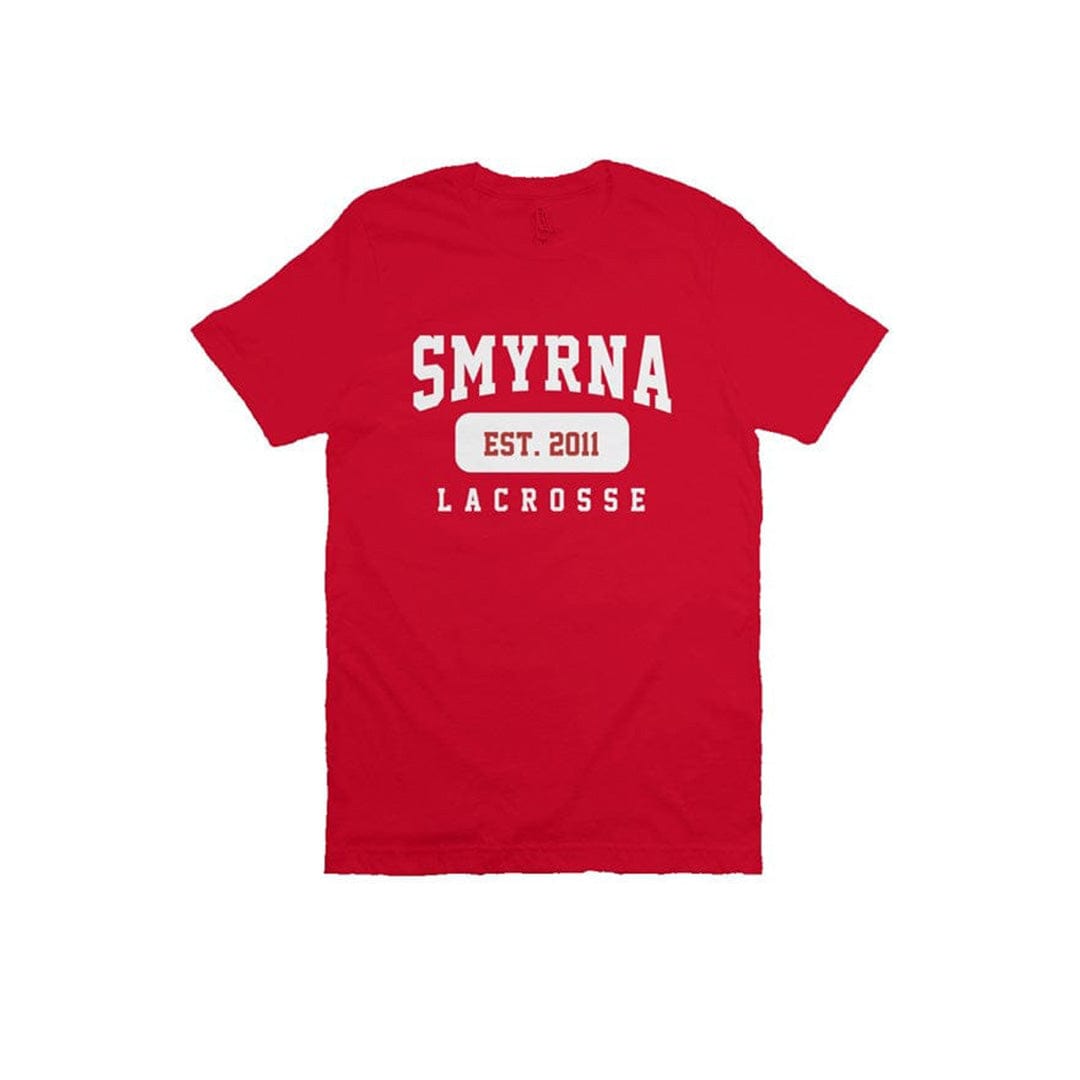 Smyrna Lacrosse Adult Cotton Short Sleeve T-Shirt Signature Lacrosse