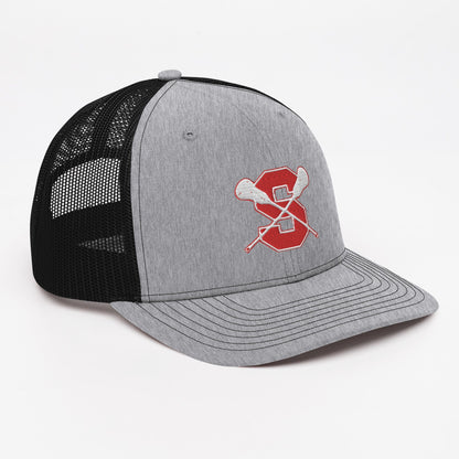 Smyrna Lacrosse Adult Richardson Trucker Hat Signature Lacrosse