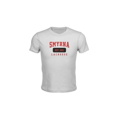 Smyrna Lacrosse Youth Cotton Short Sleeve T-Shirt Signature Lacrosse