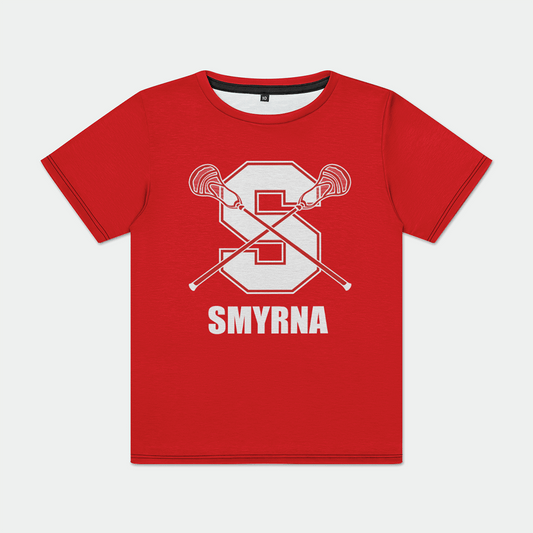 Smyrna Lacrosse Youth Sport T-Shirt Signature Lacrosse