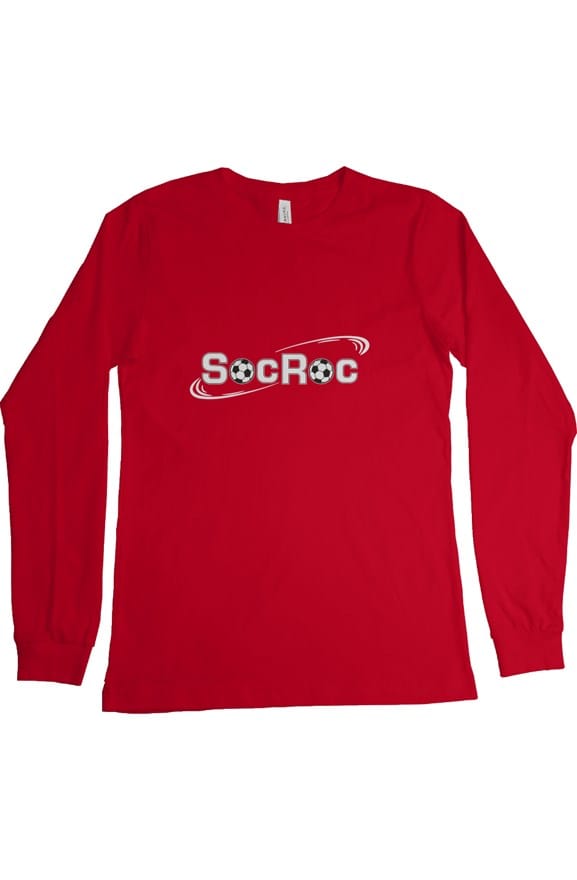 SocRoc NYC Adult Cotton Long Sleeve T-Shirt Signature Lacrosse