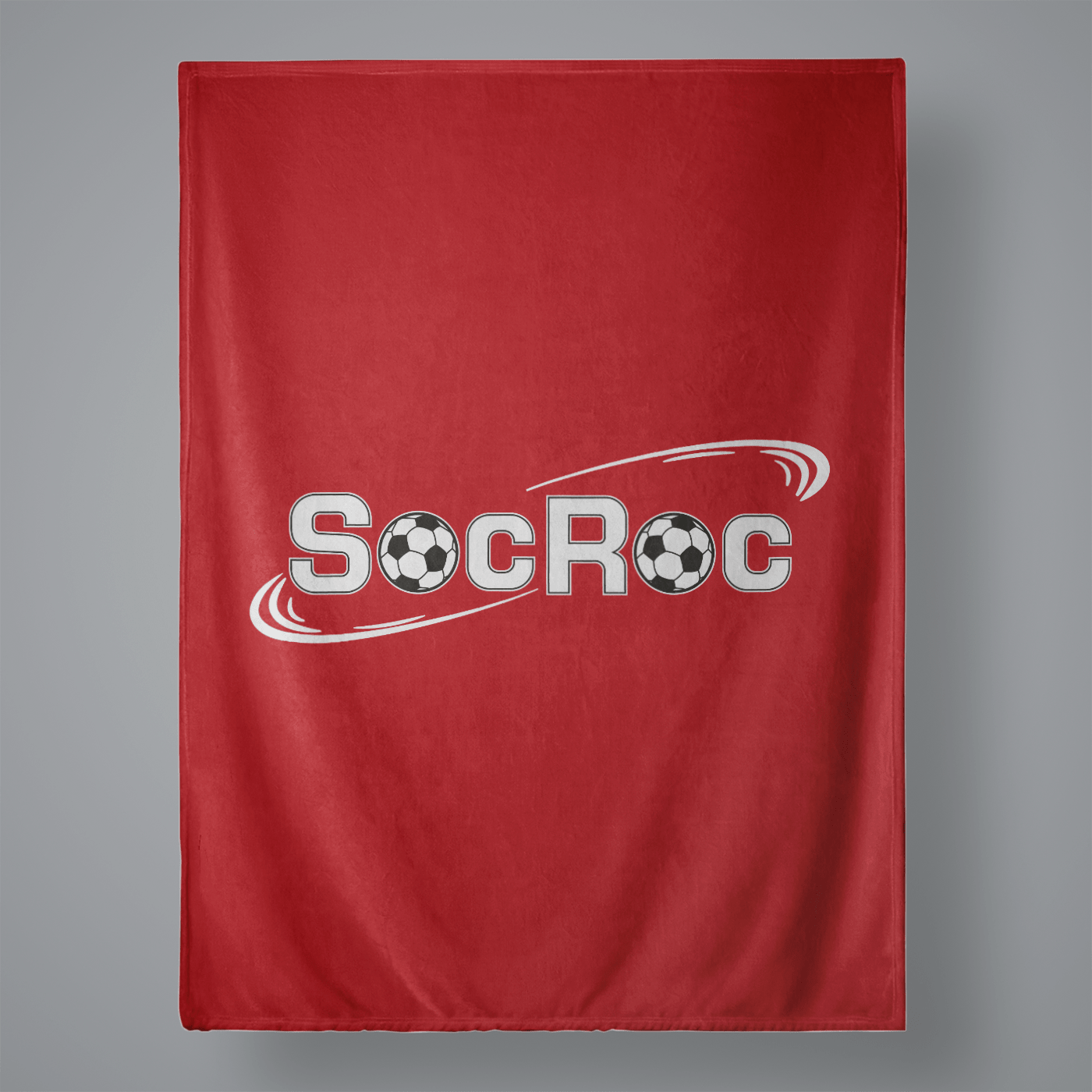 SocRoc NYC Large Plush Throw Blanket Signature Lacrosse