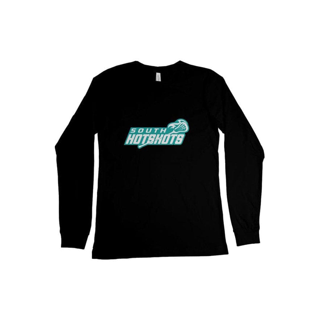 South Hotshots Lacrosse Adult Cotton Long Sleeve T-Shirt Signature Lacrosse