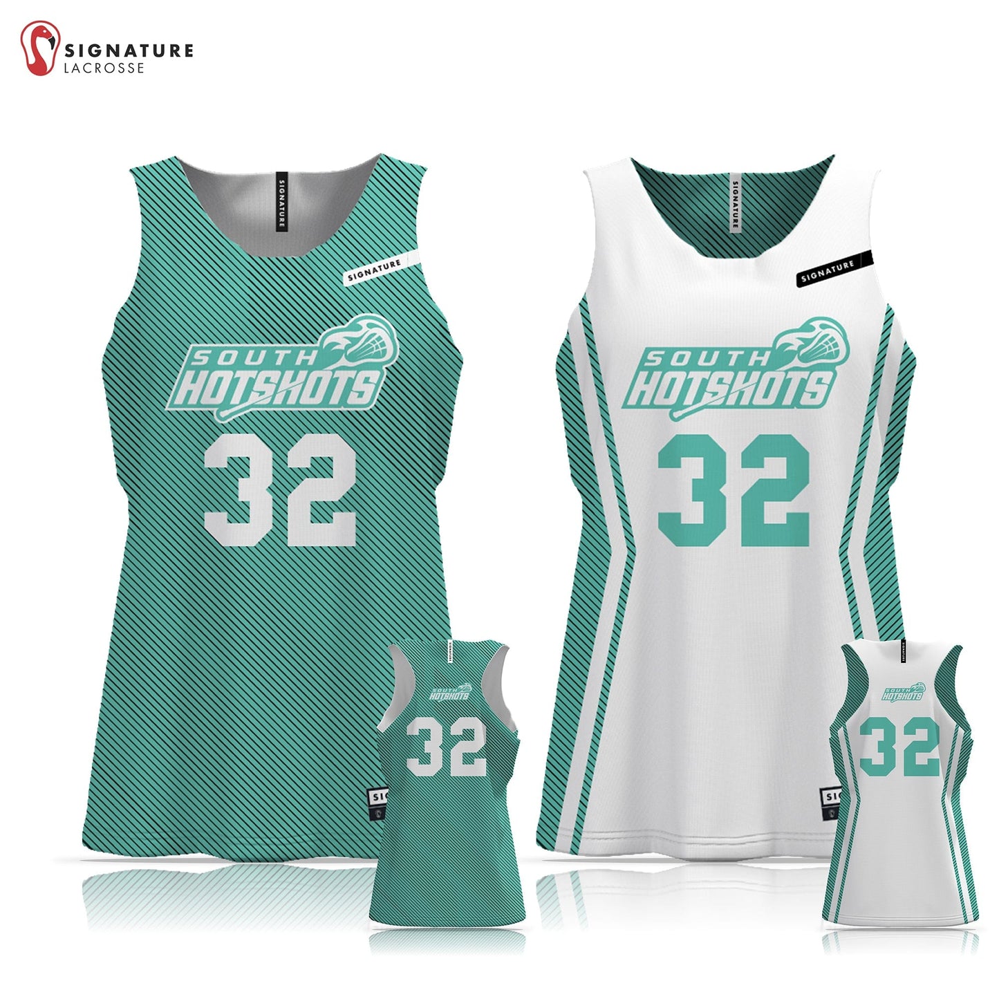 South Hotshots Women's Pro Game Reversible: South Hotshots Signature Lacrosse