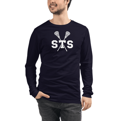 South Tampa Sticks Adult Premium Long Sleeve T -Shirt Signature Lacrosse