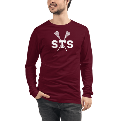 South Tampa Sticks Adult Premium Long Sleeve T -Shirt Signature Lacrosse