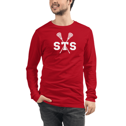 South Tampa Sticks Adult Premium Long Sleeve T -Shirt Signature Lacrosse