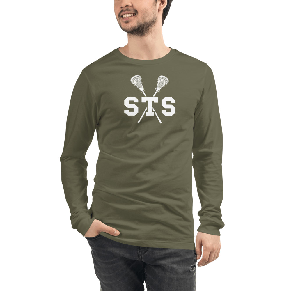 South Tampa Sticks Adult Premium Long Sleeve T -Shirt Signature Lacrosse