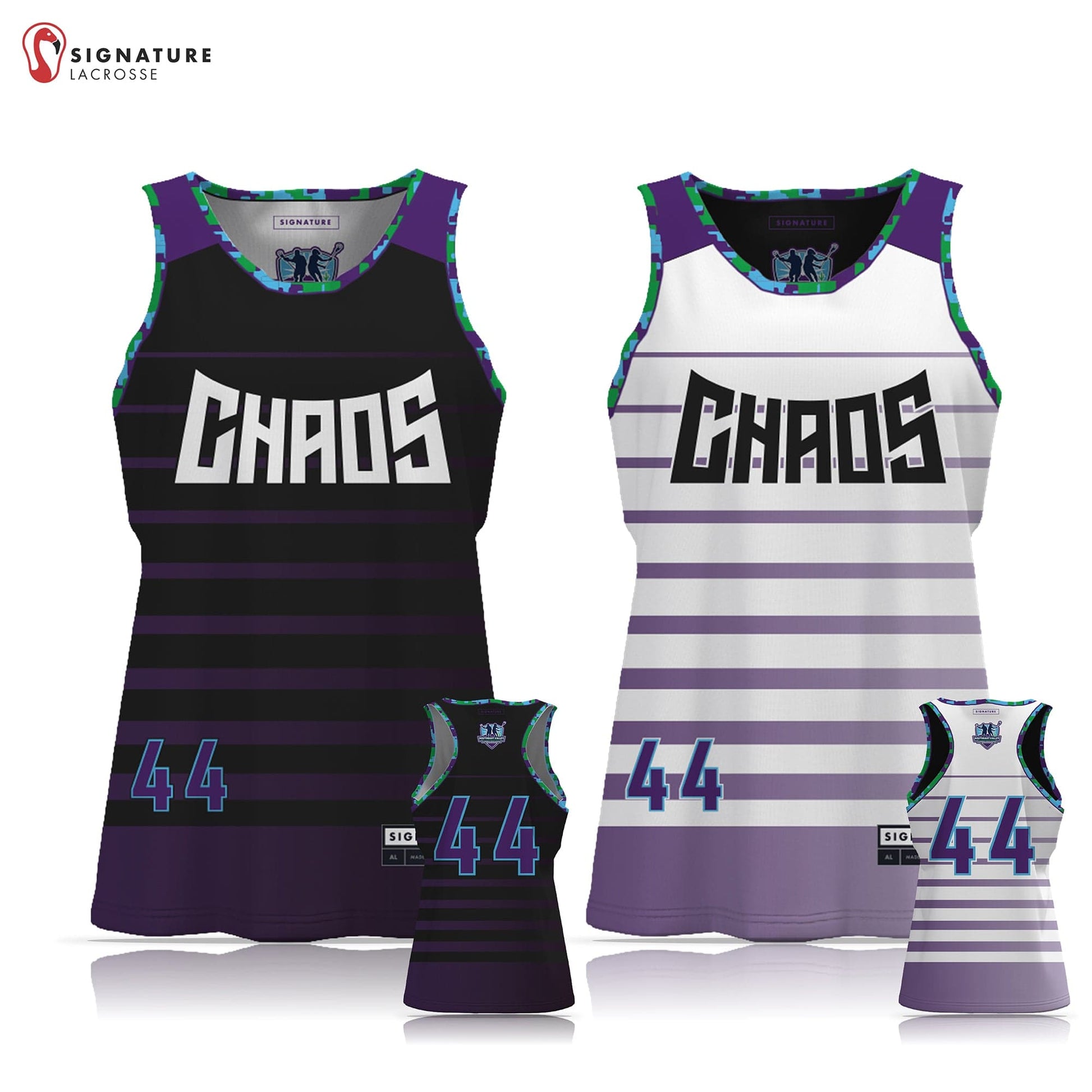 Southeast Valley Lacrosse Women's Player Reversible Game Pinnie: N/A Signature Lacrosse