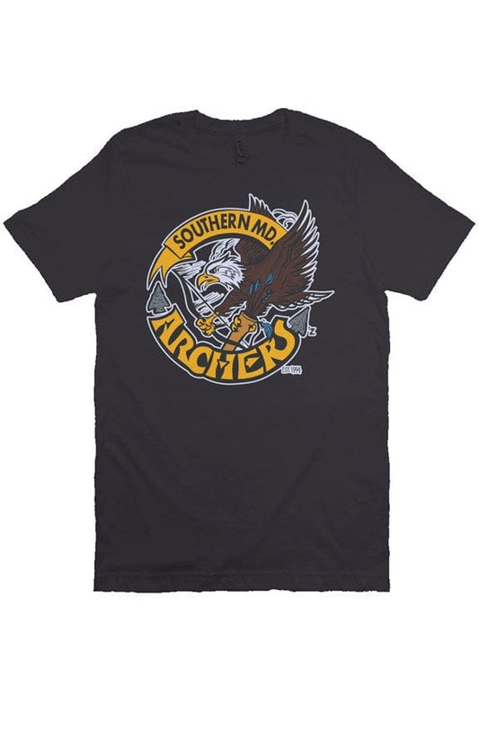 Southern Maryland Archers Club Adult Cotton Short Sleeve T-Shirt Signature Lacrosse