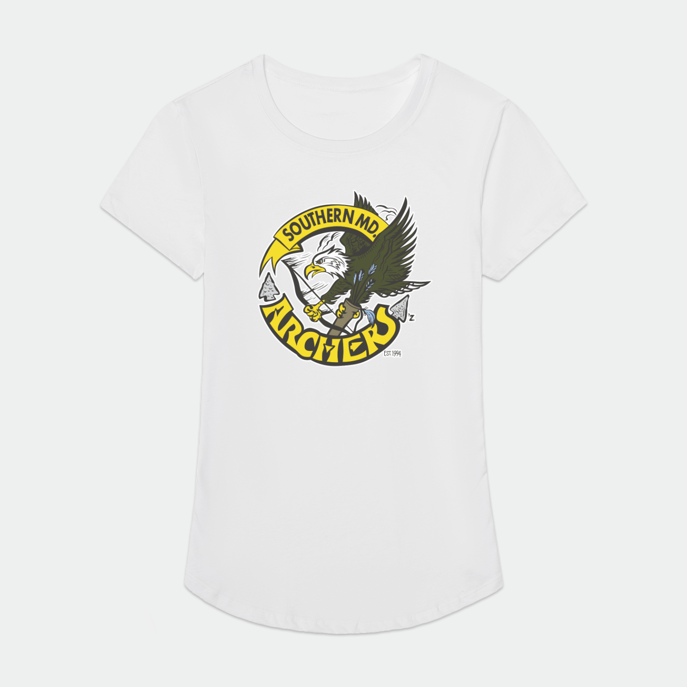 Southern Maryland Archers Club Adult Women's Sport T-Shirt Signature Lacrosse