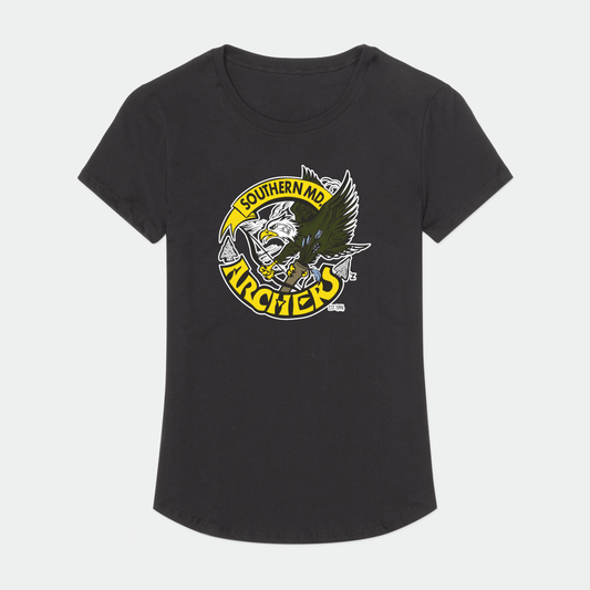 Southern Maryland Archers Club Adult Women's Sport T-Shirt Signature Lacrosse
