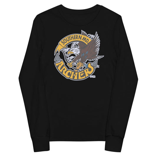 Southern Maryland Archers Club Youth Cotton Long Sleeve T-Shirt Signature Lacrosse