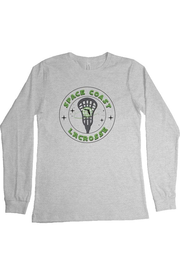 Space Coast Lacrosse Adult Cotton Long Sleeve T-Shirt Signature Lacrosse