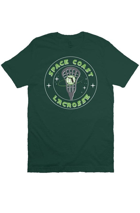 Space Coast Lacrosse Adult Cotton Short Sleeve T-Shirt Signature Lacrosse