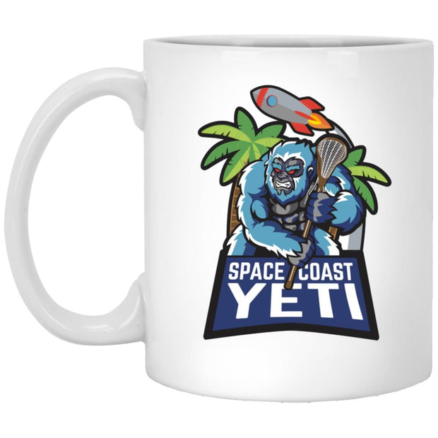 Space Coast Yeti Lacrosse Coffee Mug Signature Lacrosse