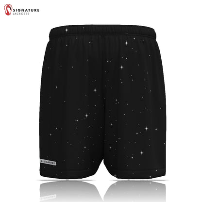 Space Cowboys Lacrosse Men's Black Pro Game Shorts Signature Lacrosse