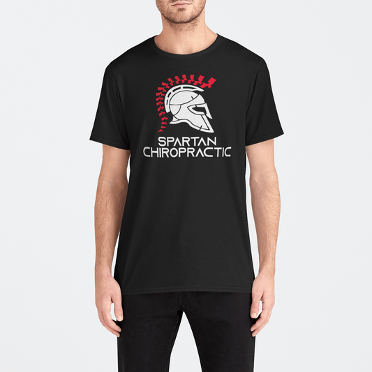 Spartan Chiropractic Adult Men's Sport T-Shirt Signature Lacrosse