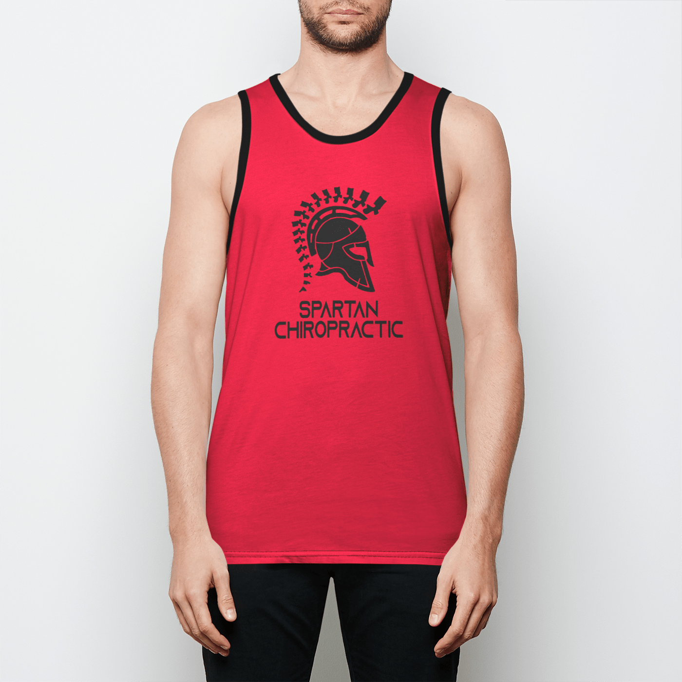 Spartan Chiropractic Men's Tank Top Signature Lacrosse