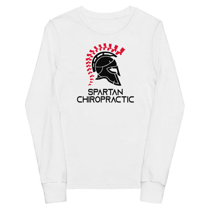Spartan Chiropractic Youth Cotton Short Sleeve T-Shirt Signature Lacrosse