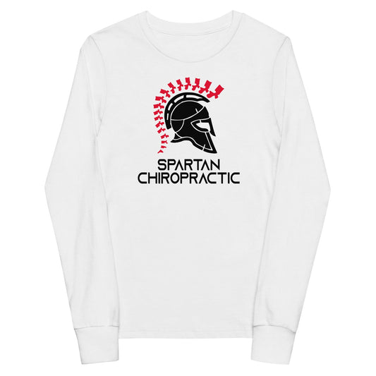 Spartan Chiropractic Youth Cotton Short Sleeve T-Shirt Signature Lacrosse