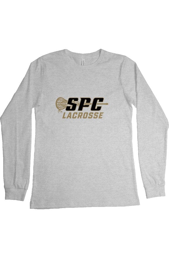 St. Pete Catholic Lacrosse Adult Cotton Long Sleeve T-Shirt Signature Lacrosse