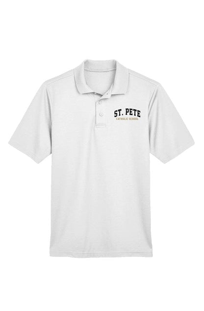 St. Pete Catholic Lacrosse Adult Performance Polo Signature Lacrosse